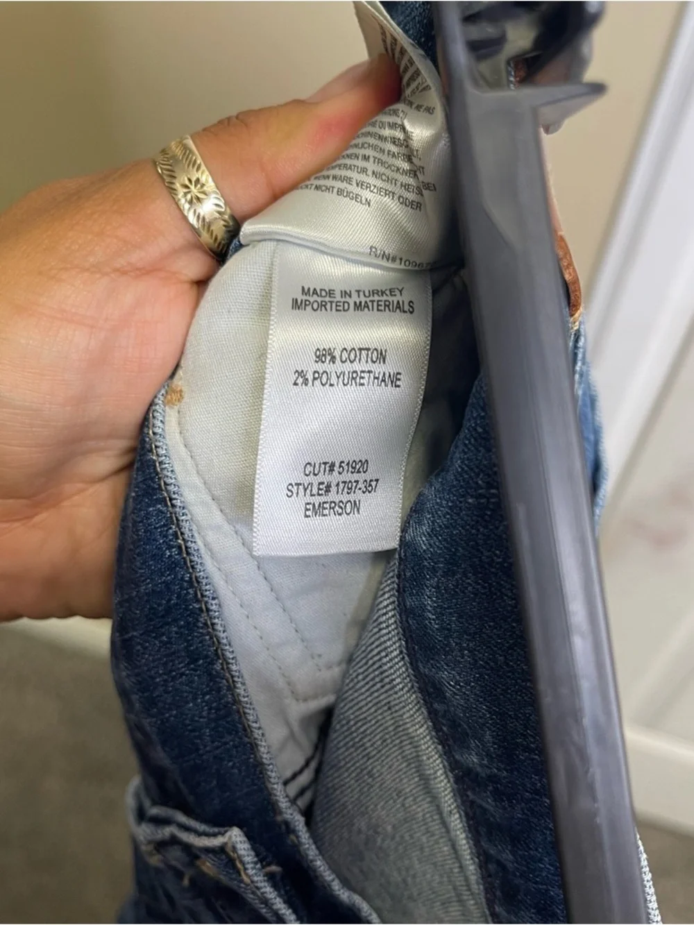 Citizens Of Humanity Emerson Slim Boyfriend Mid Wash Jeans Sz 30 - Picture 10 of 12